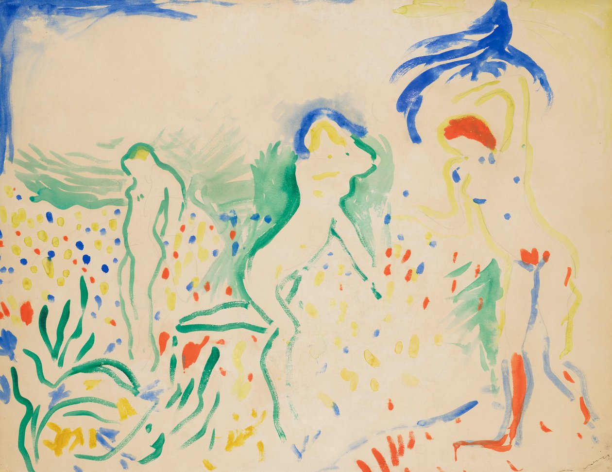 Dancing Bathers by Andre Derain