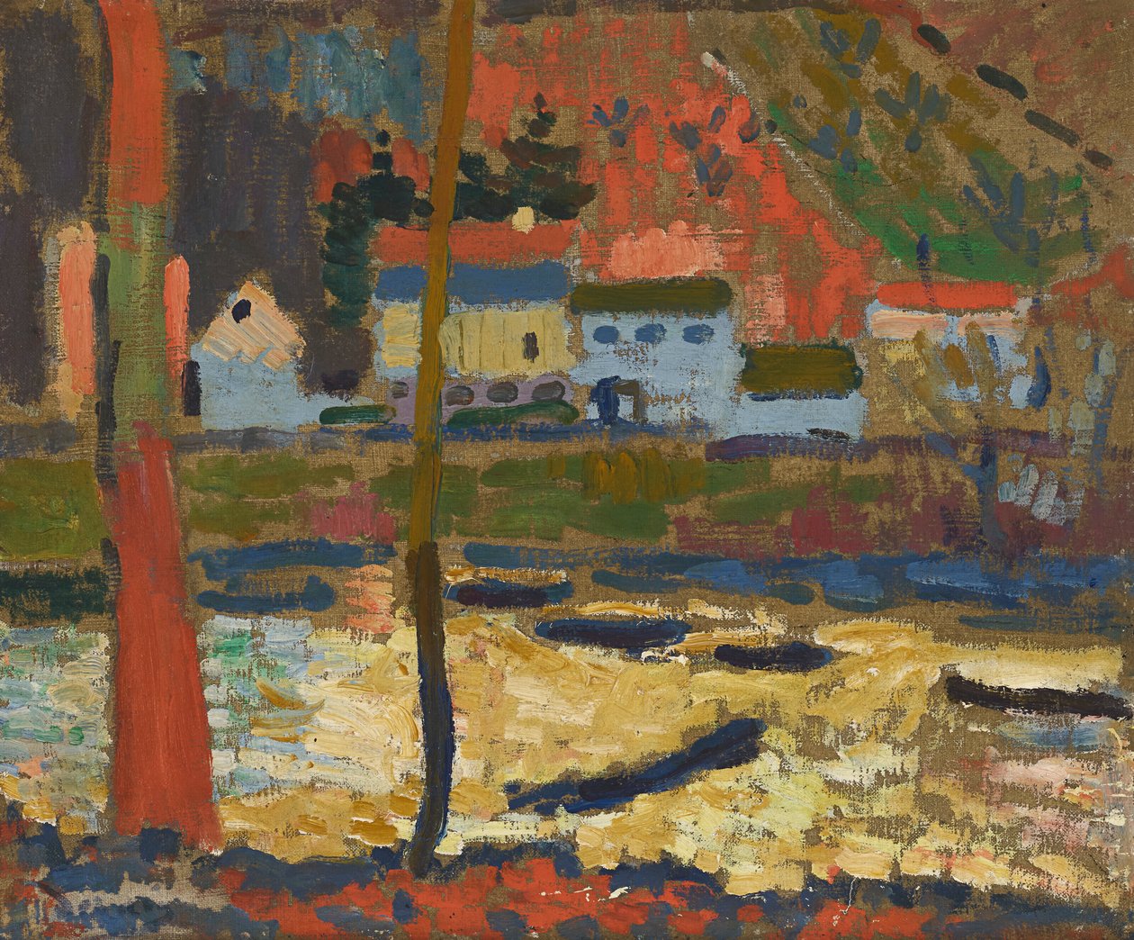 Banks of the Seine at Chatou by Andre Derain