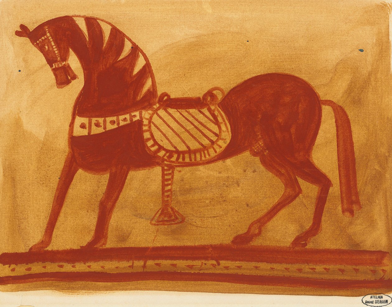 Etruscan Horse by Andre Derain