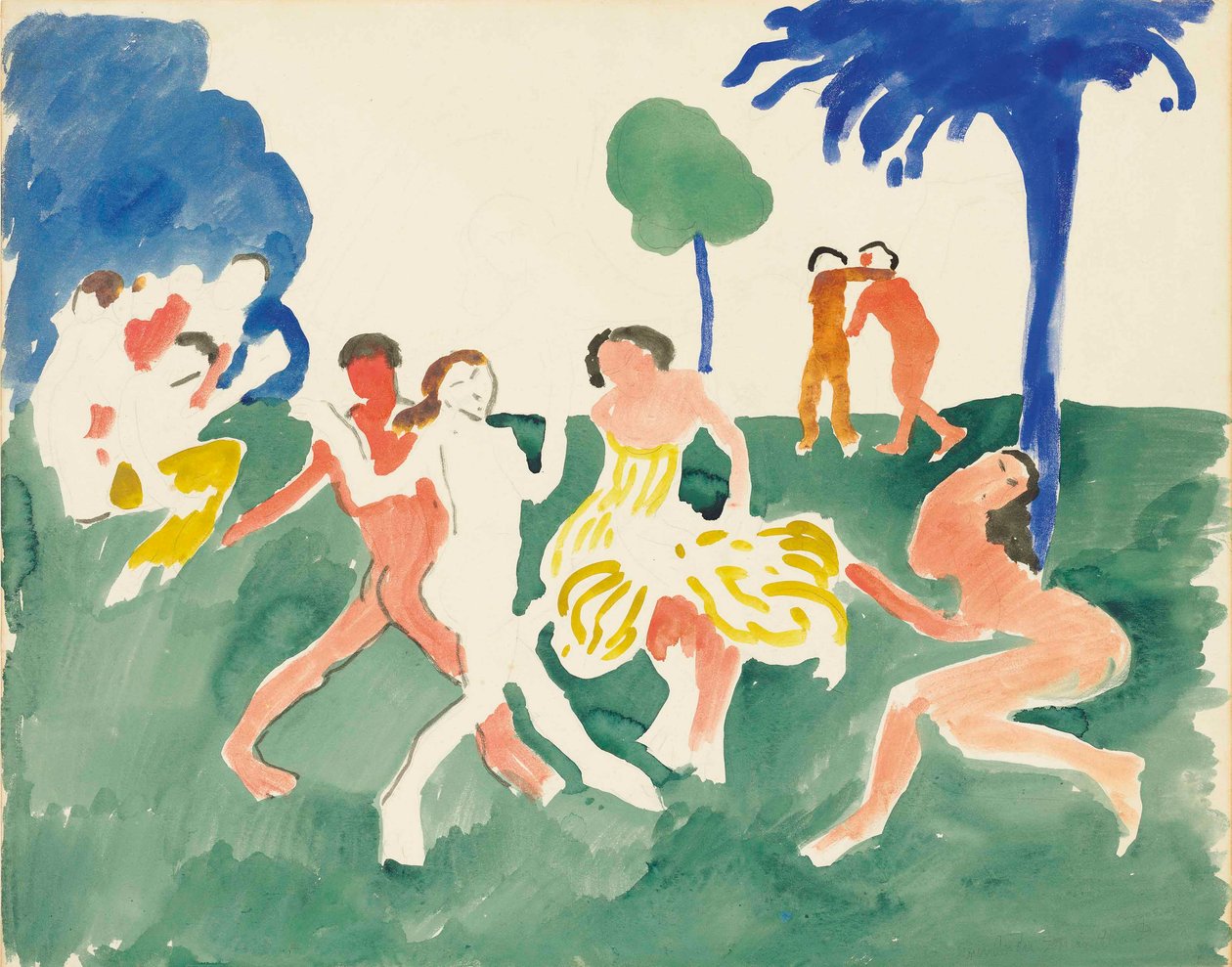 The Gavotte by Andre Derain