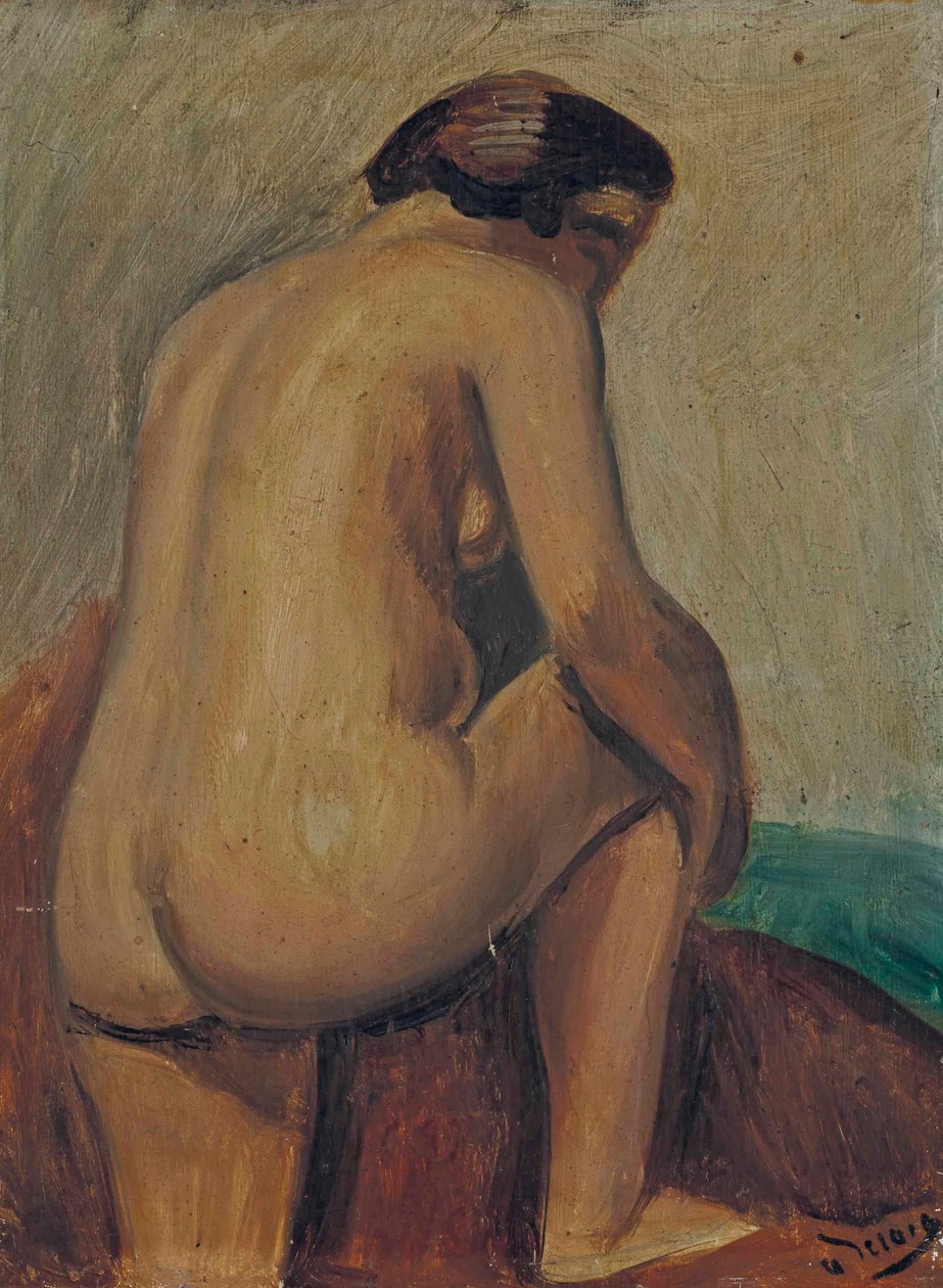 Nude from Behind by Andre Derain