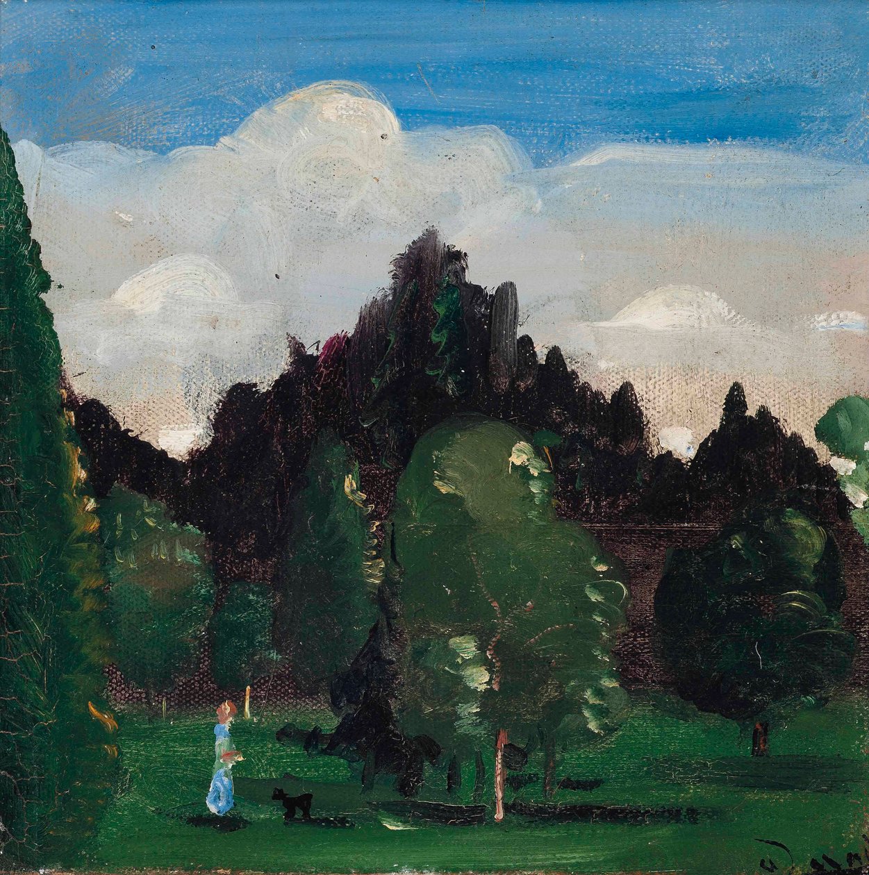 Landscape of Île-de-France by Andre Derain