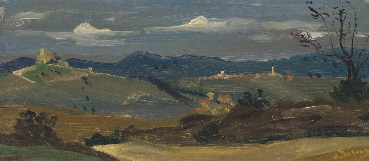 Landscape near Eygalières by Andre Derain