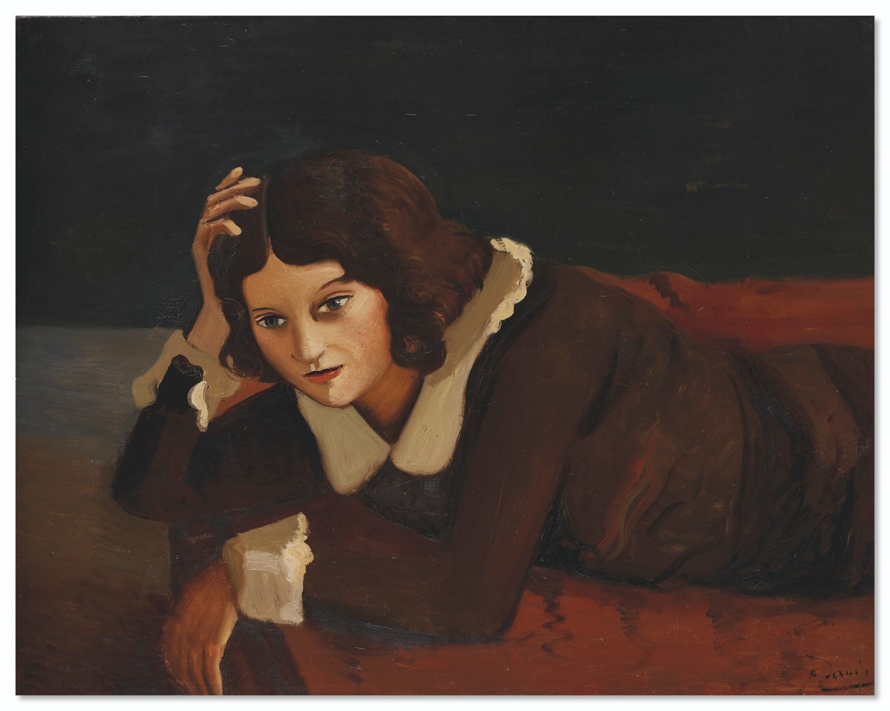 Portrait of Rita van Leer by Andre Derain