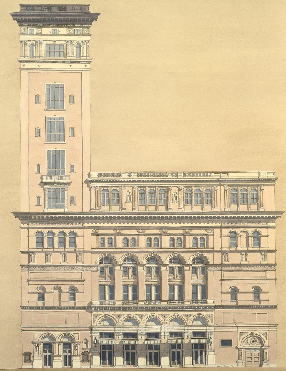 Carnegie Hall by Andras Kaldor