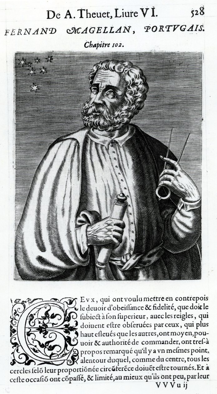 Ferdinand Magellan by Andre Thevet