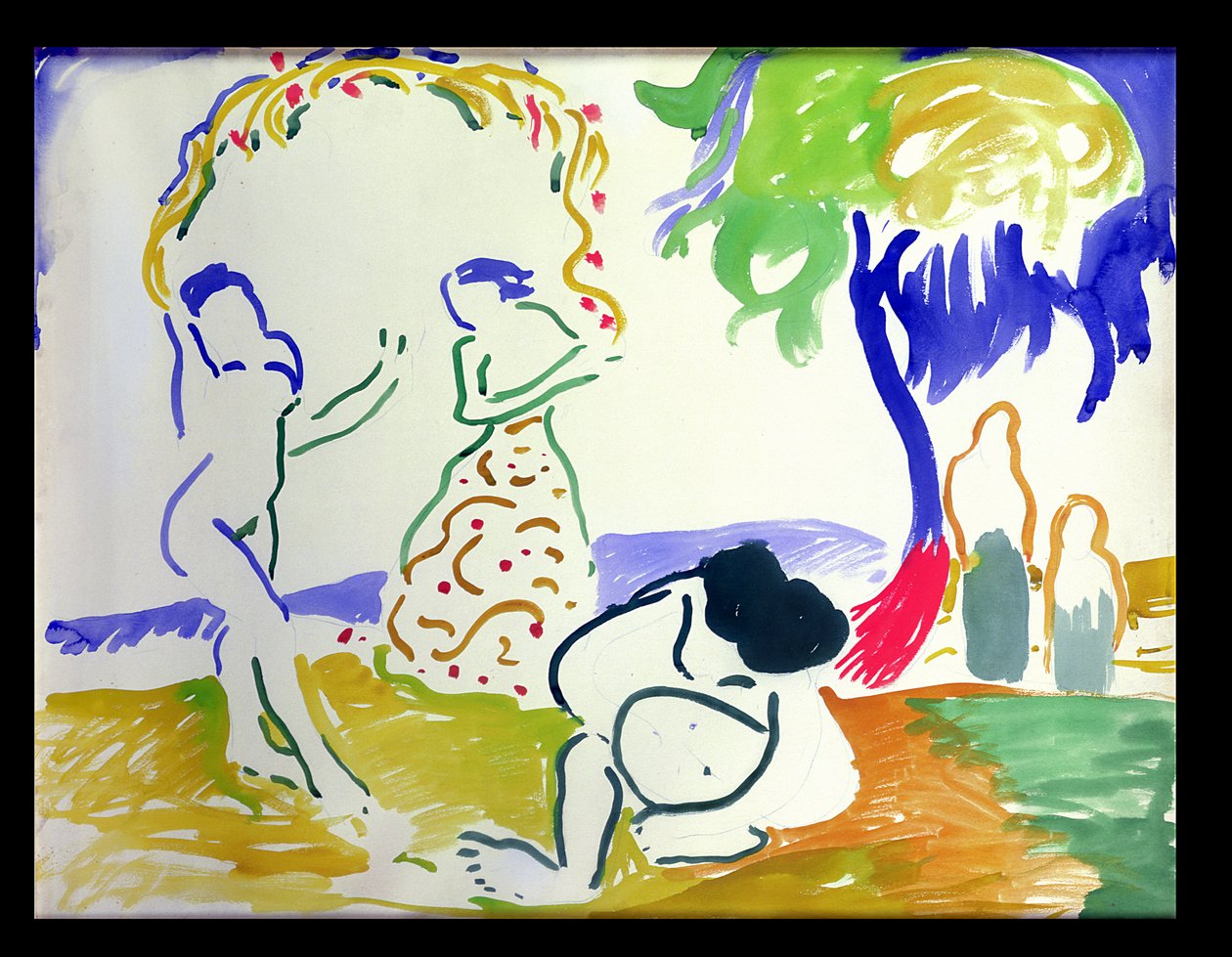 Bathers by Andre Derain