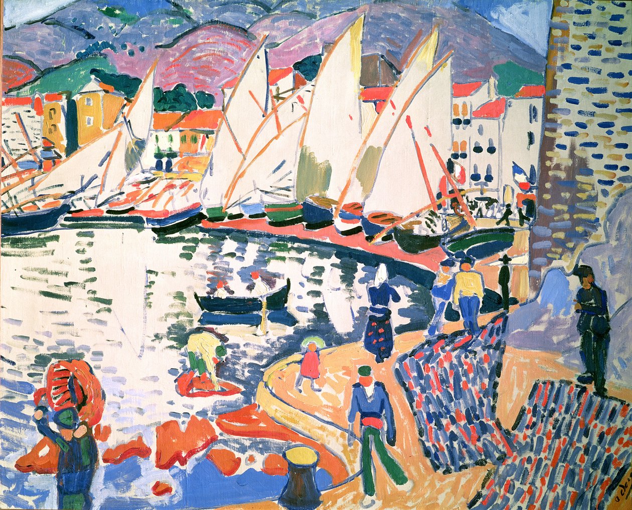 Drying the Sails by Andre Derain