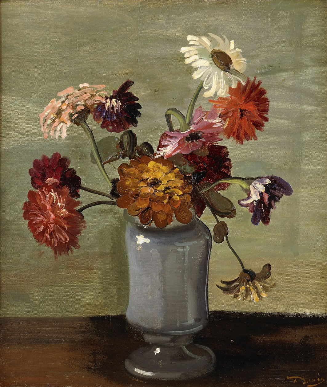 Flowers in a Vase by Andre Derain