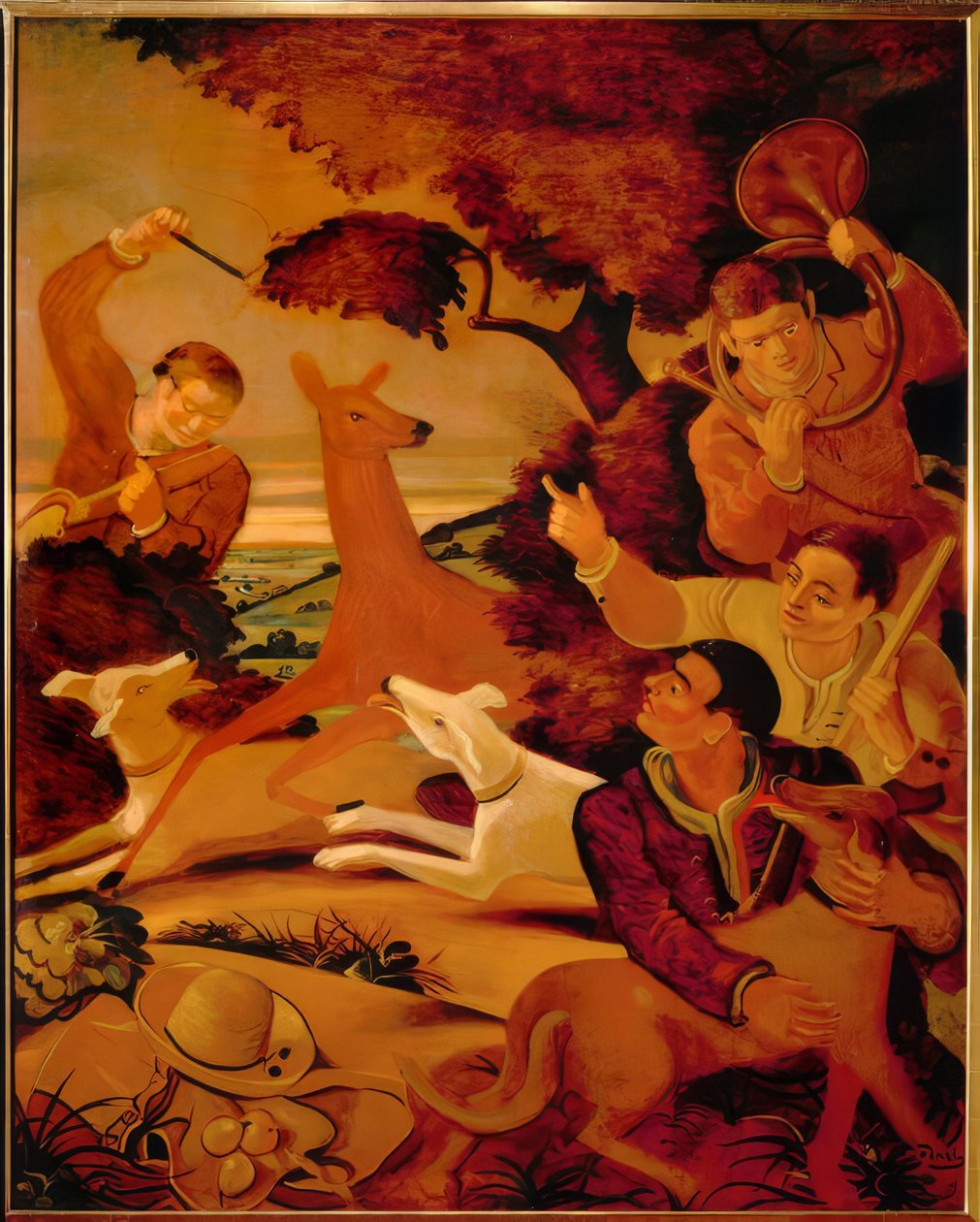 Deer Hunt by Andre Derain