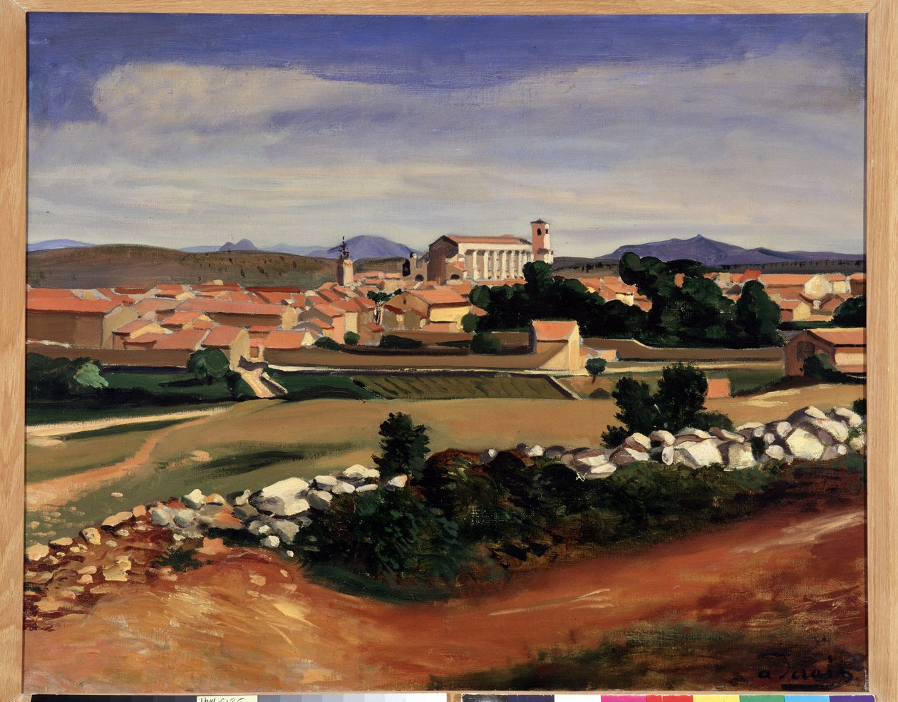 Landscape of Saint Maximin by Andre Derain