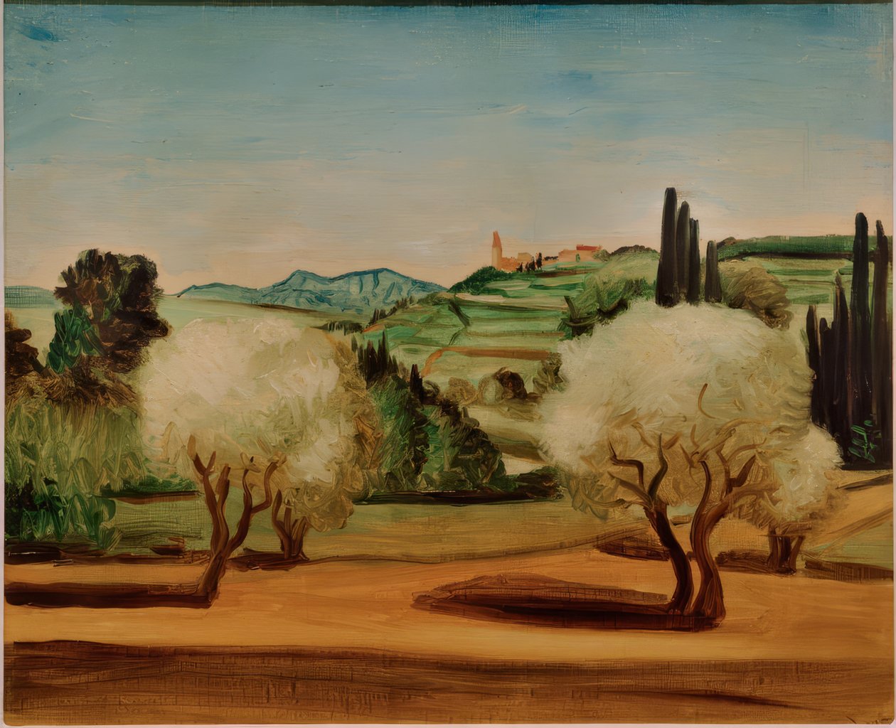 Landscape with Olive Trees by Andre Derain