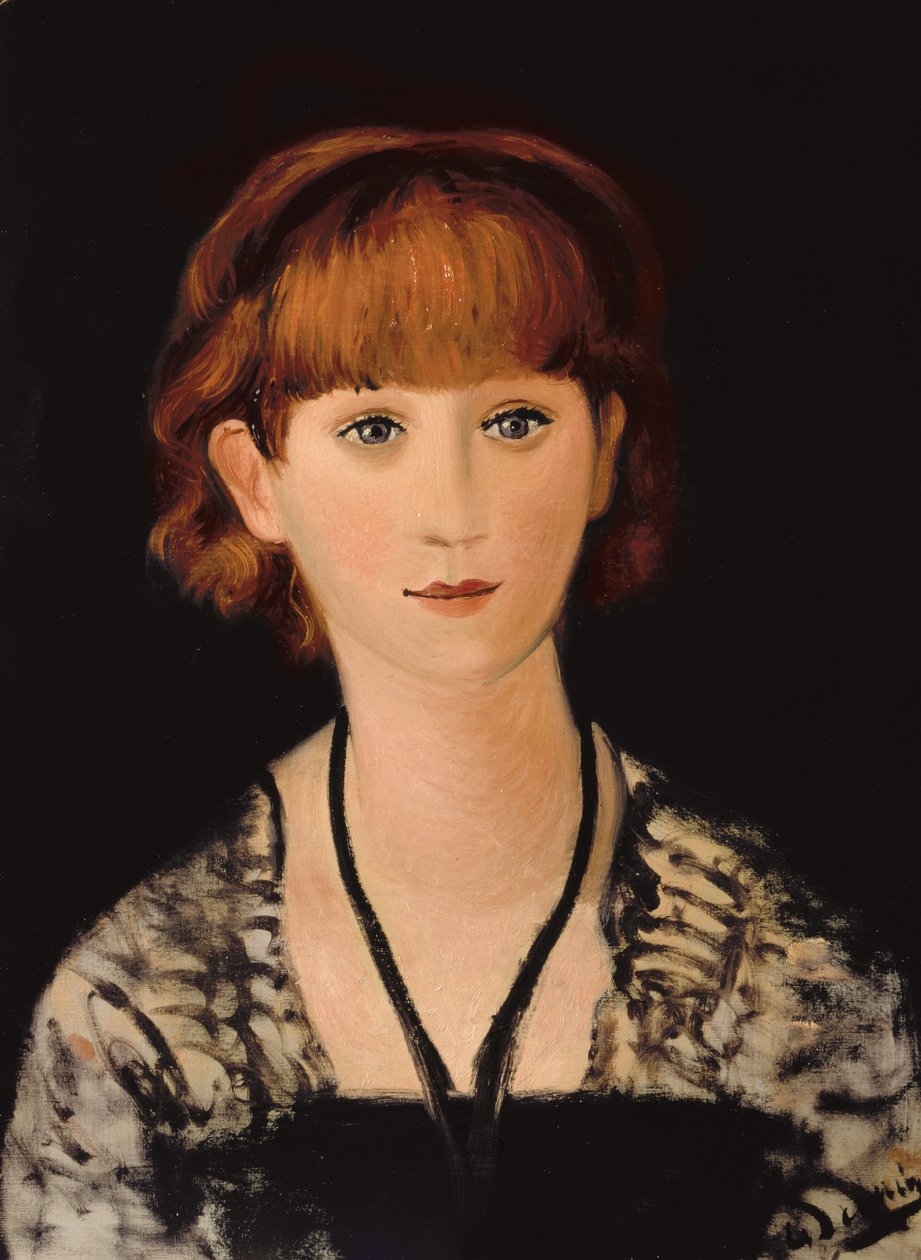 Portrait of Madame Jean Renoir by Andre Derain