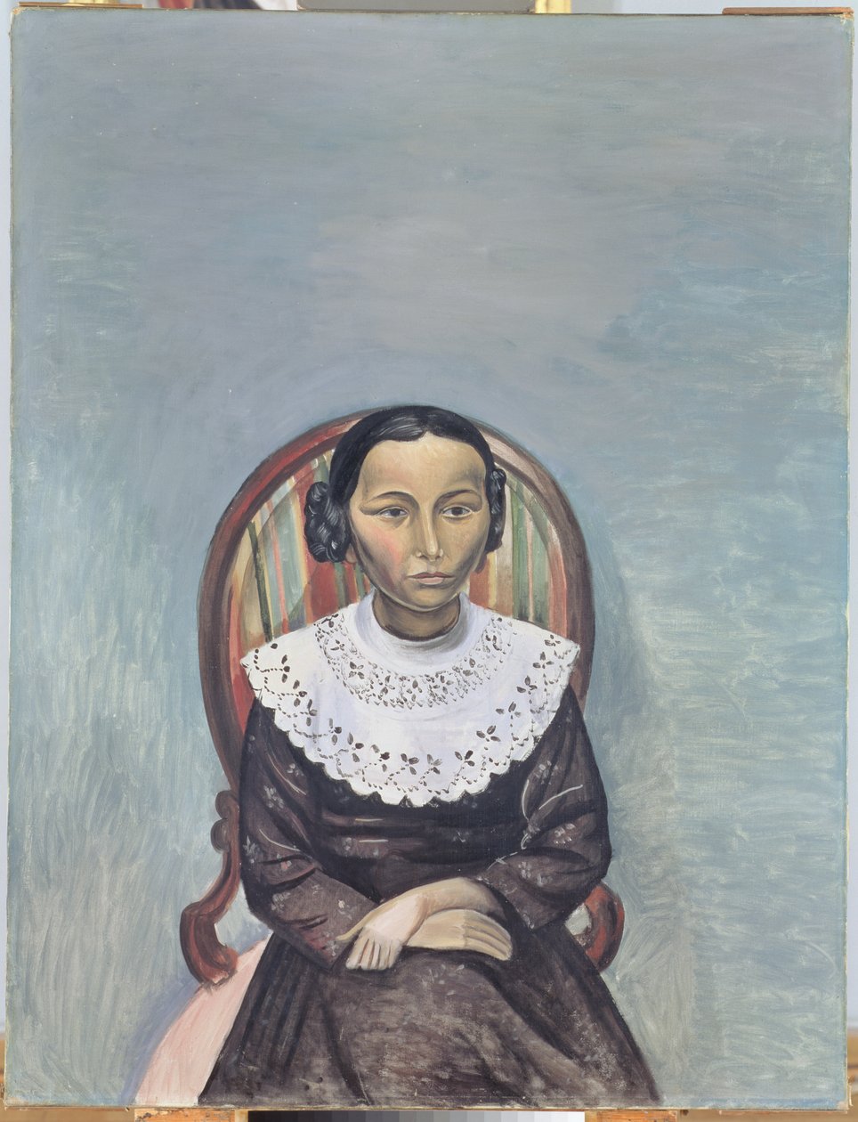 Portrait of a Young Girl in Black by Andre Derain