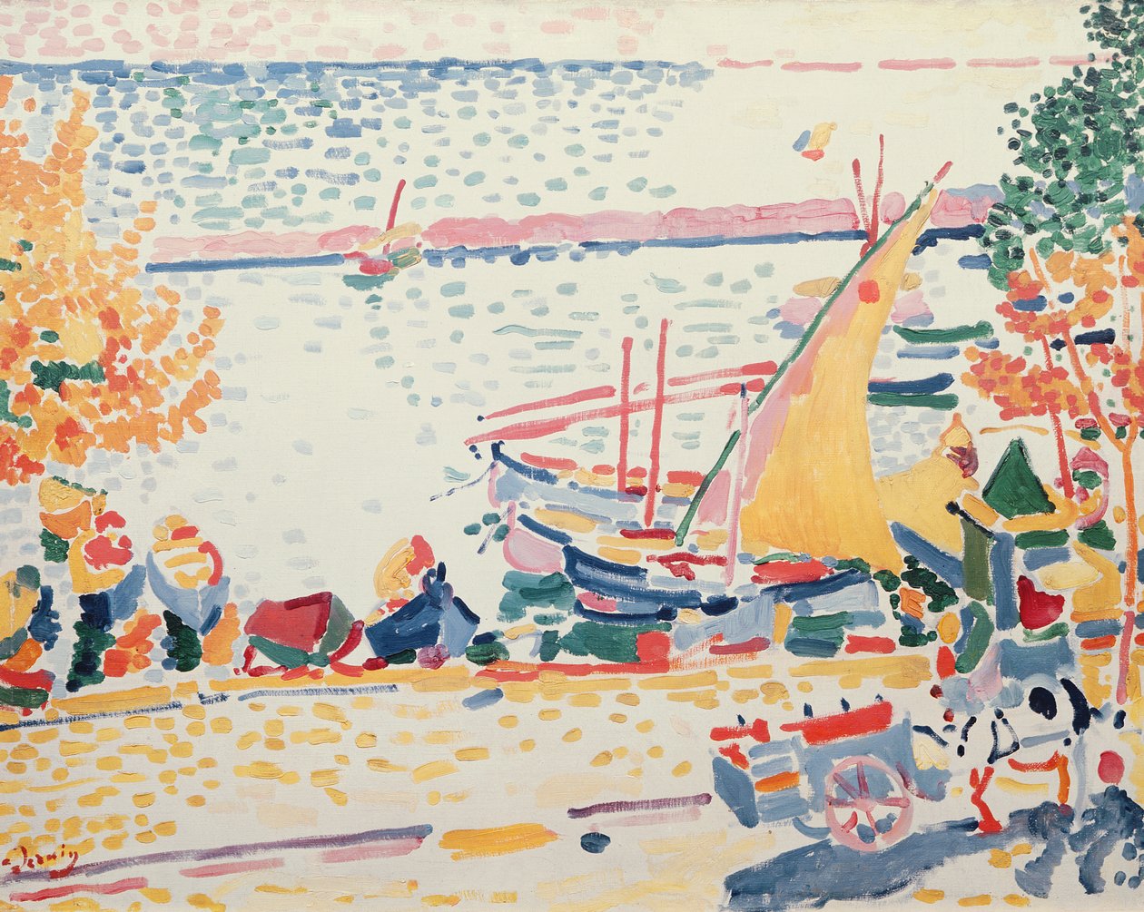 The Port of Collioure by Andre Derain