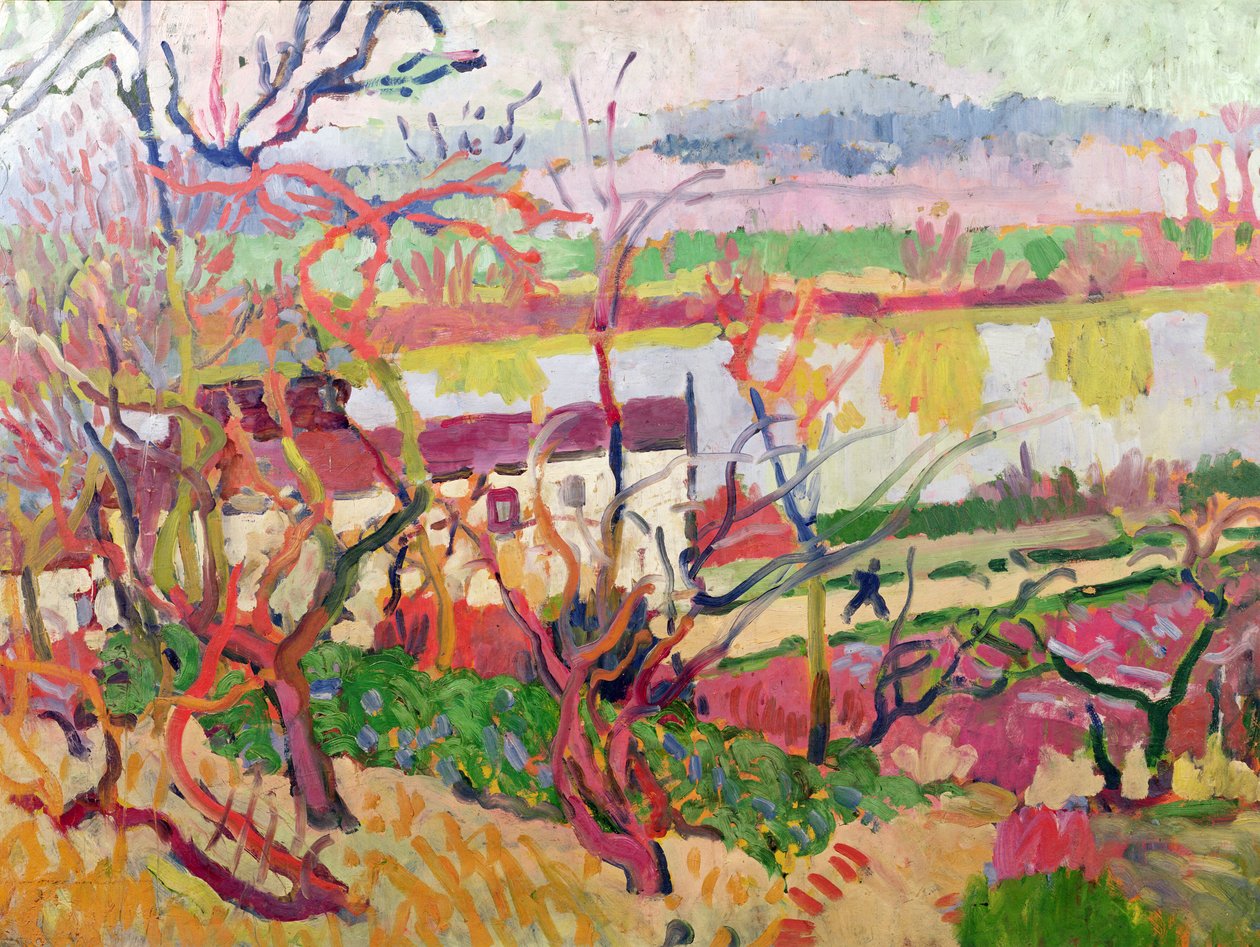 The River or Summer Afternoon by Andre Derain