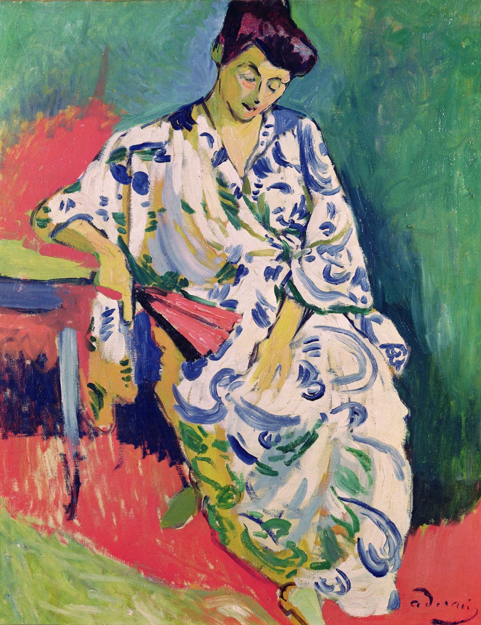 The Woman with a Shawl by Andre Derain