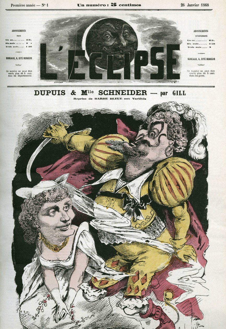Beard-Bleue, Opera on Offenbach