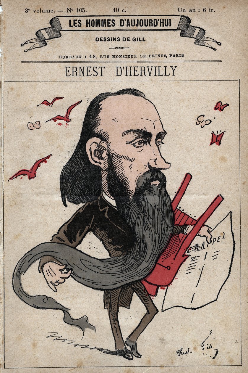 Cartoon of Ernest d