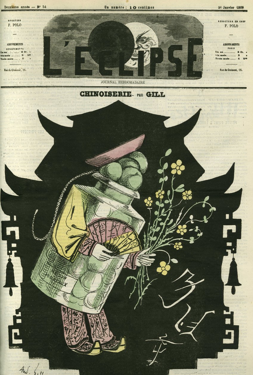 Chinoiserie. Cover in 