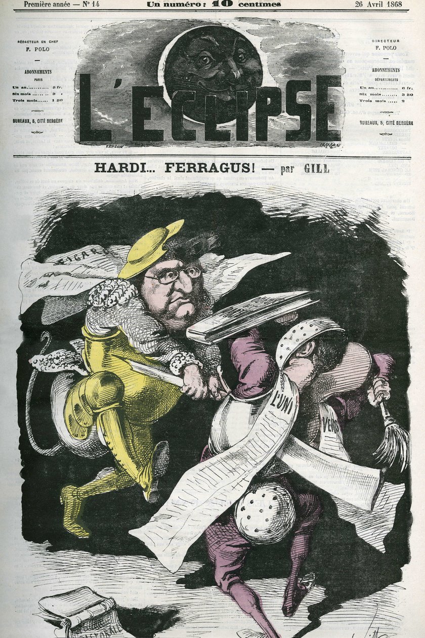 Hardi... Ferragus by Andre Gill