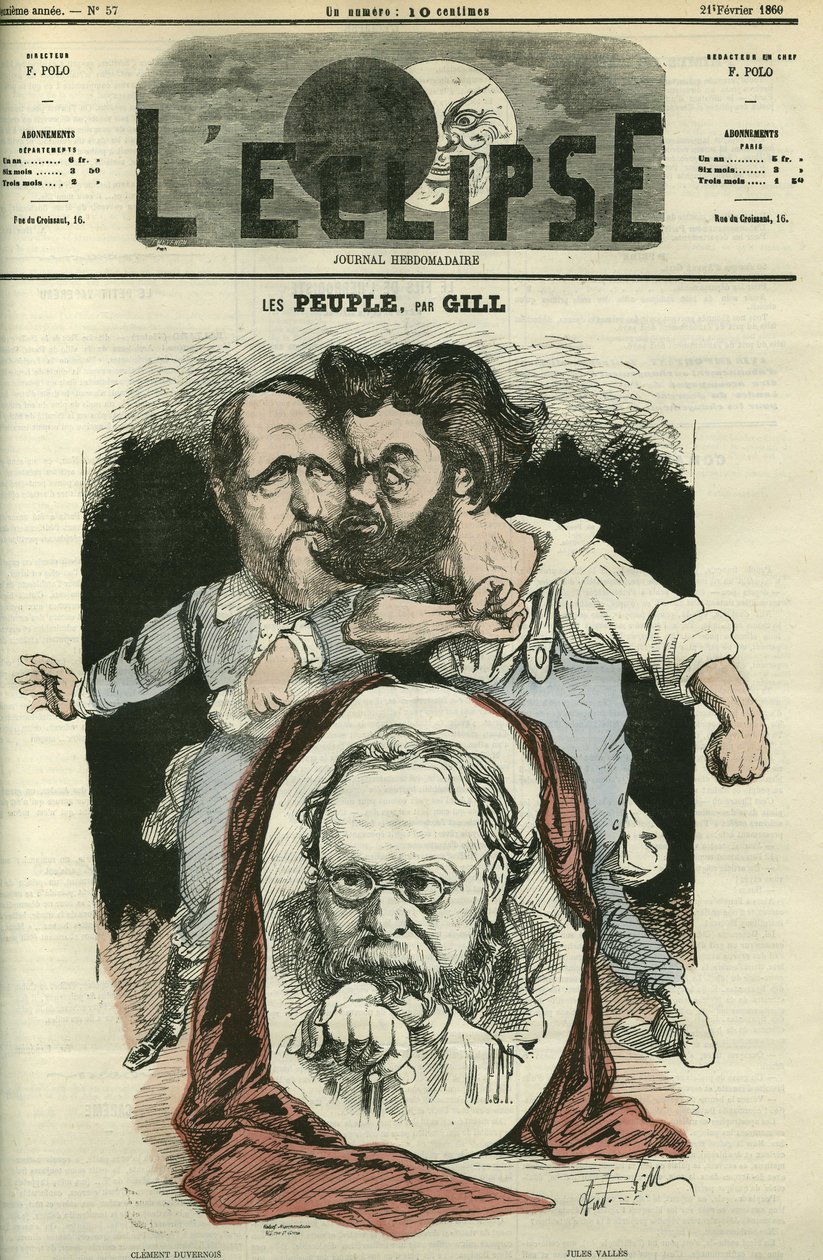 Les Peuples by Andre Gill