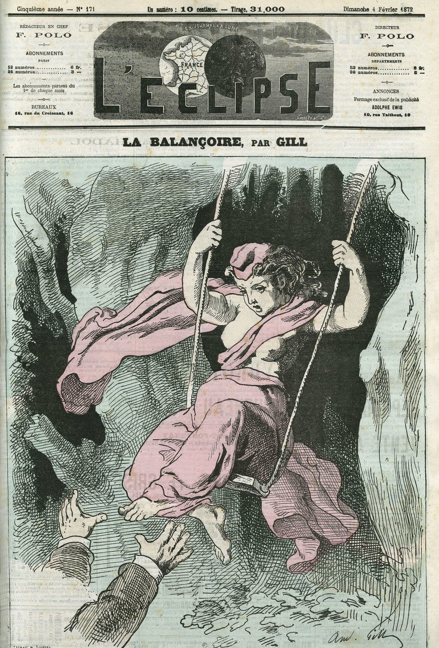 The Swing, arms stretch towards the Republic on its swing. Cover in 