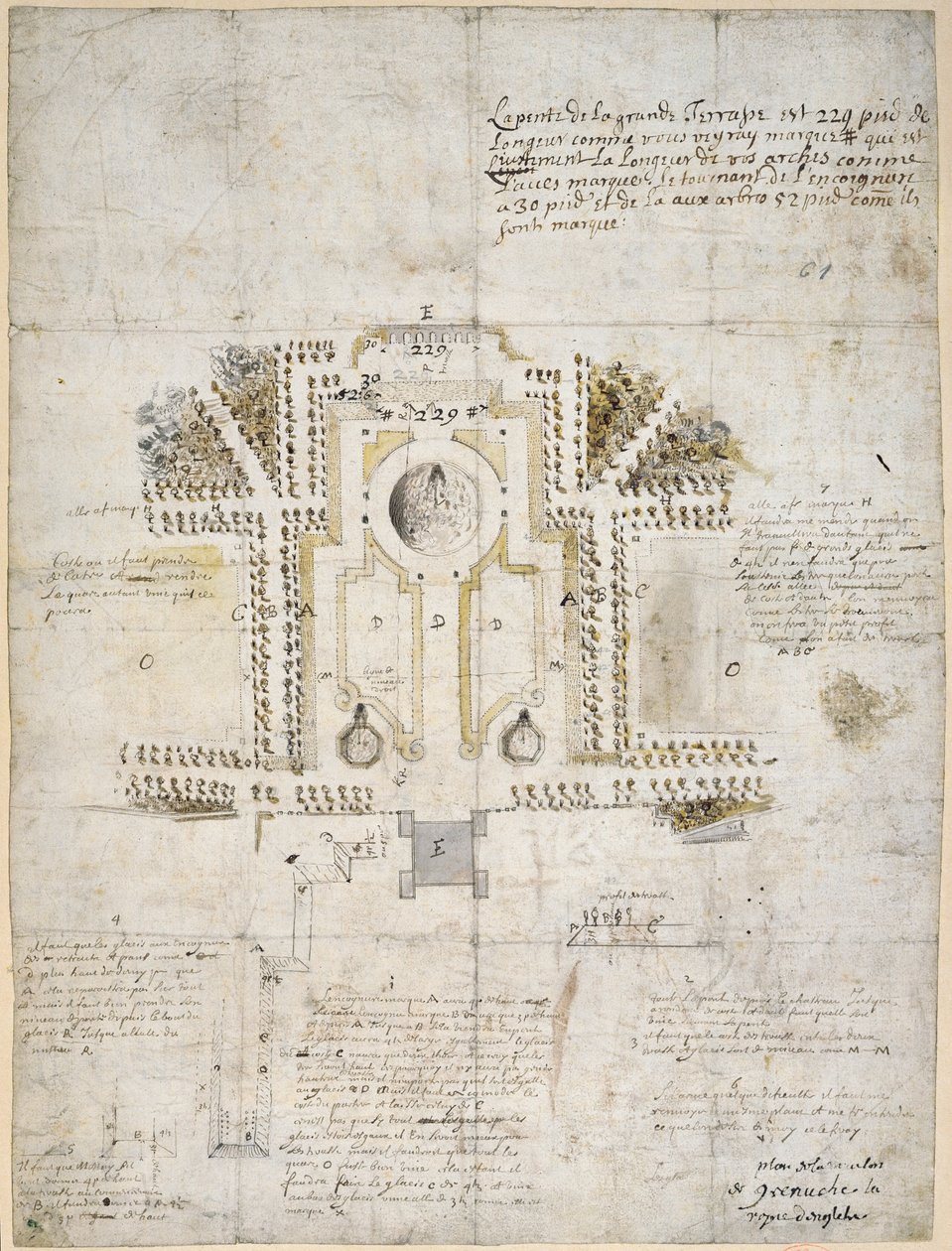 Design for Landscaping the Garden and Park at the Queen