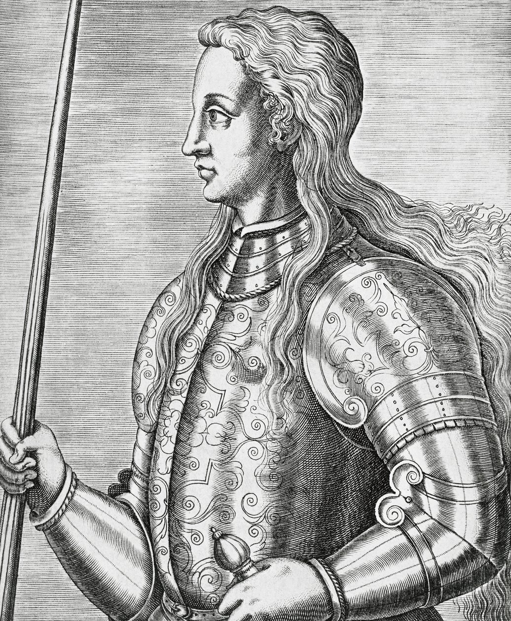 Portrait of Joan of Arc by Andre Thevet