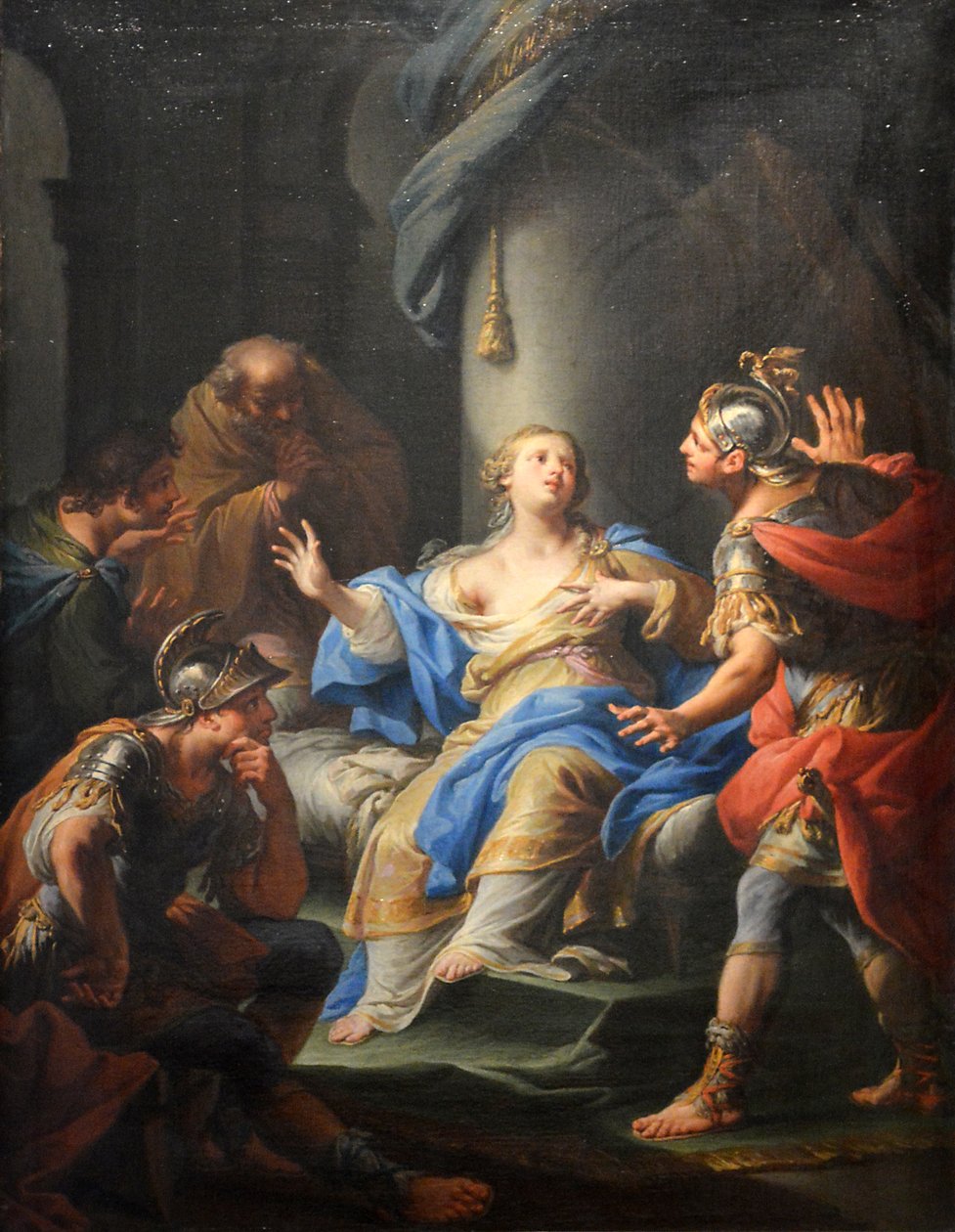 Lucretia Weeping Over Her Disgrace by Andrea Casali