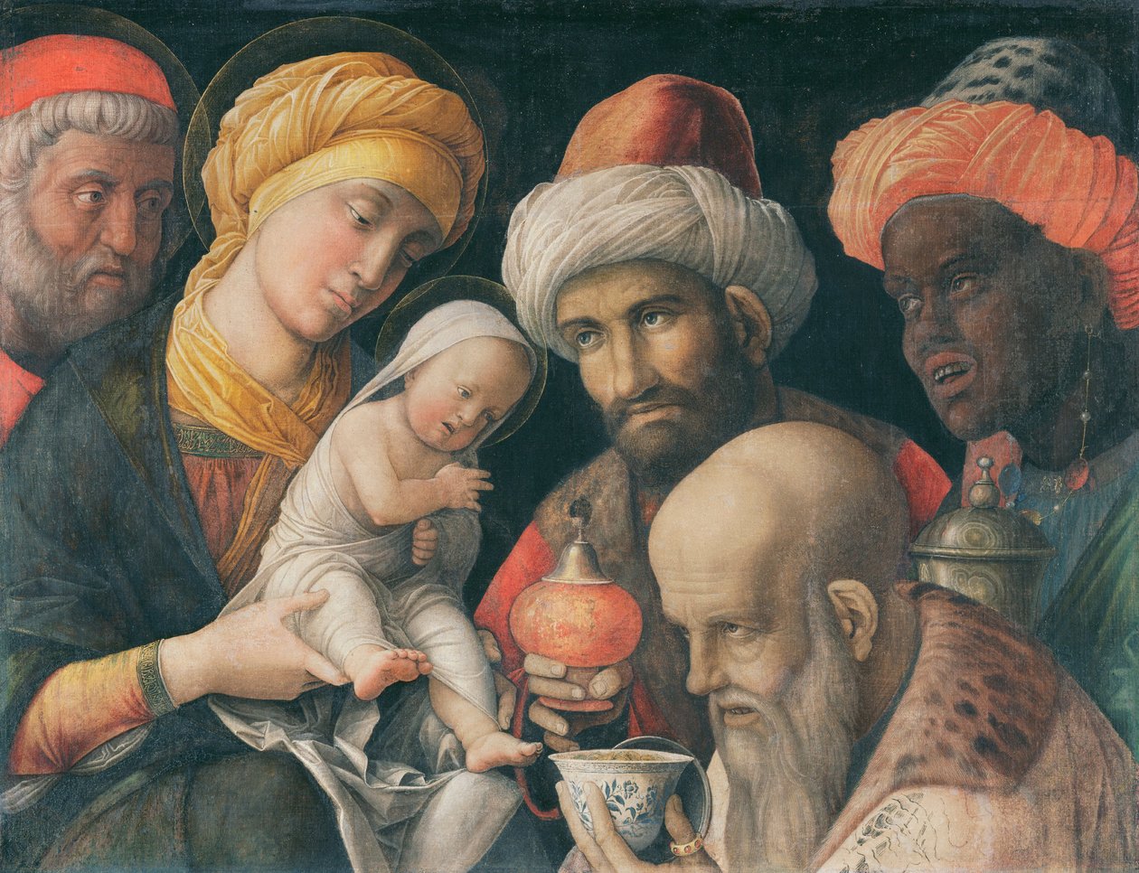 Adoration of the Magi by Andrea Mantegna