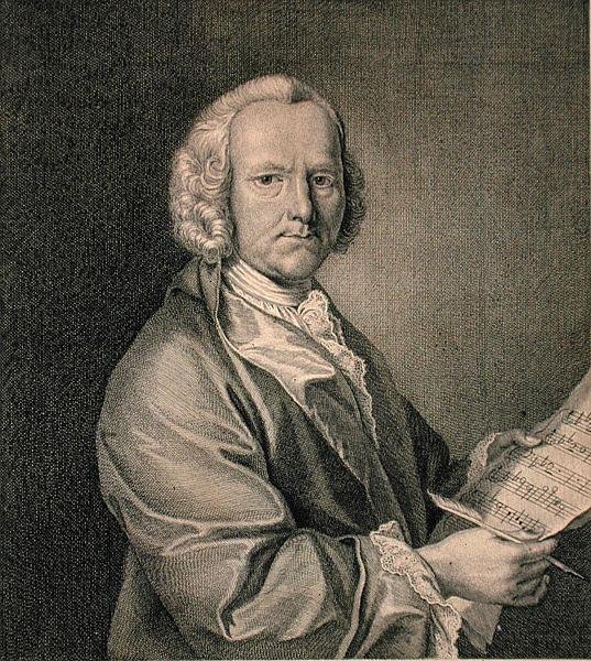 Willem Defesch (1687-1761) (engraved by Francois Morellon le Cave) by Andrea (after) Soldi