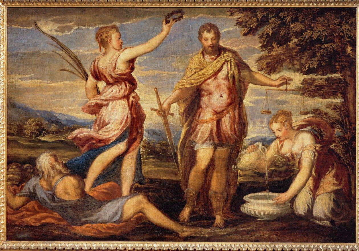 Scipio Africanus Around 1555/60 by Andrea (fl.1527/30-63) Schiavone