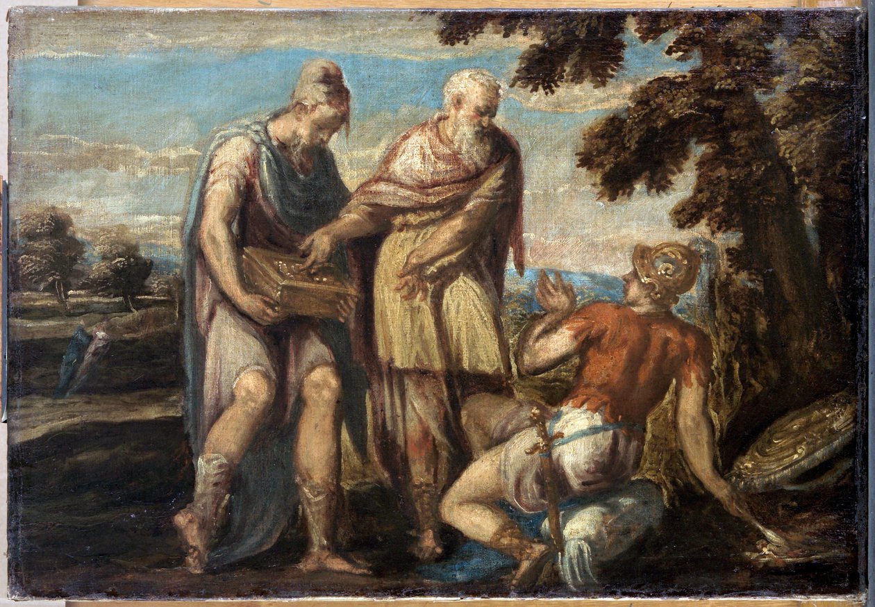 Manius Curius Dentatus by Andrea Schiavone