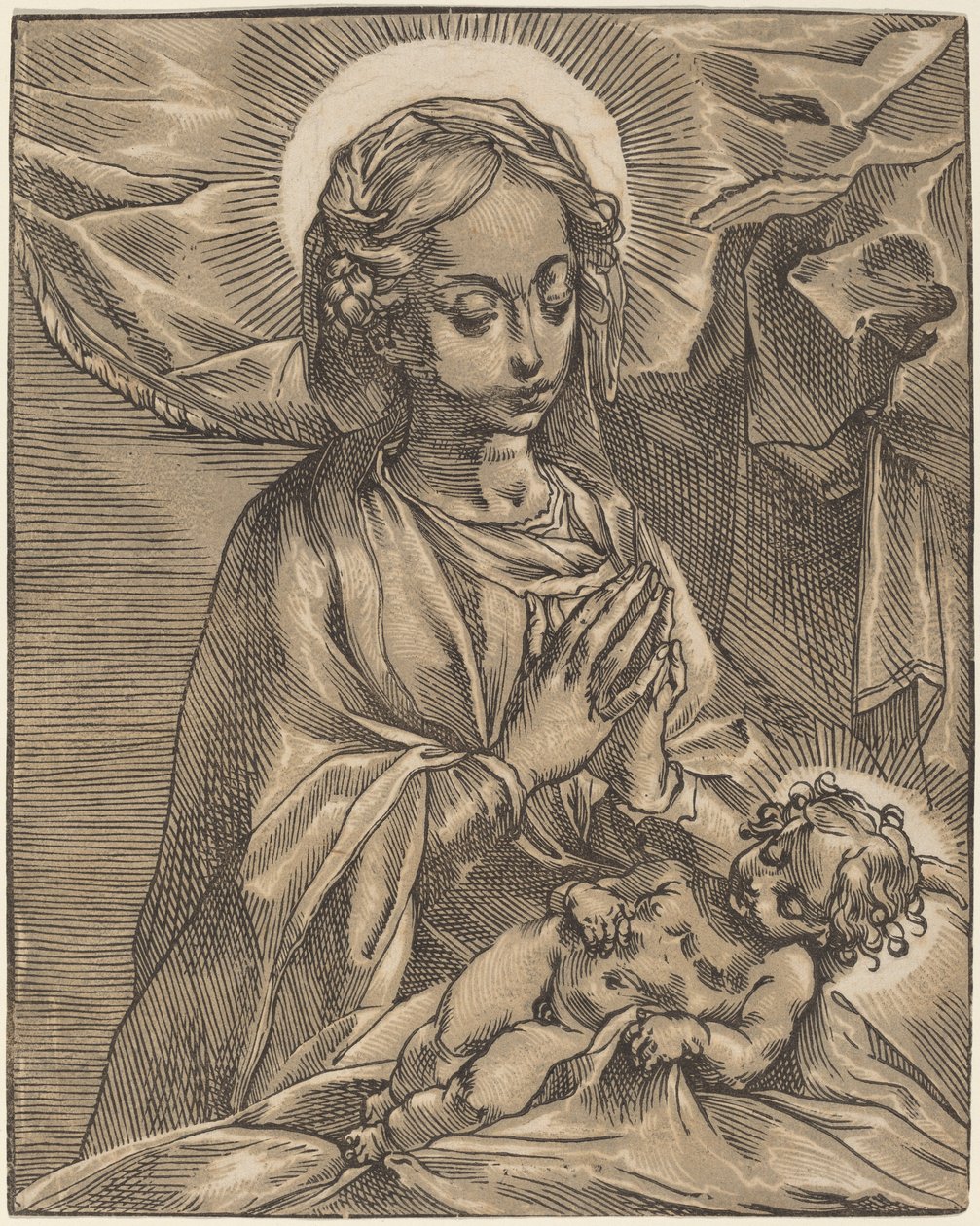 Madonna and Child by Andrea Andreani