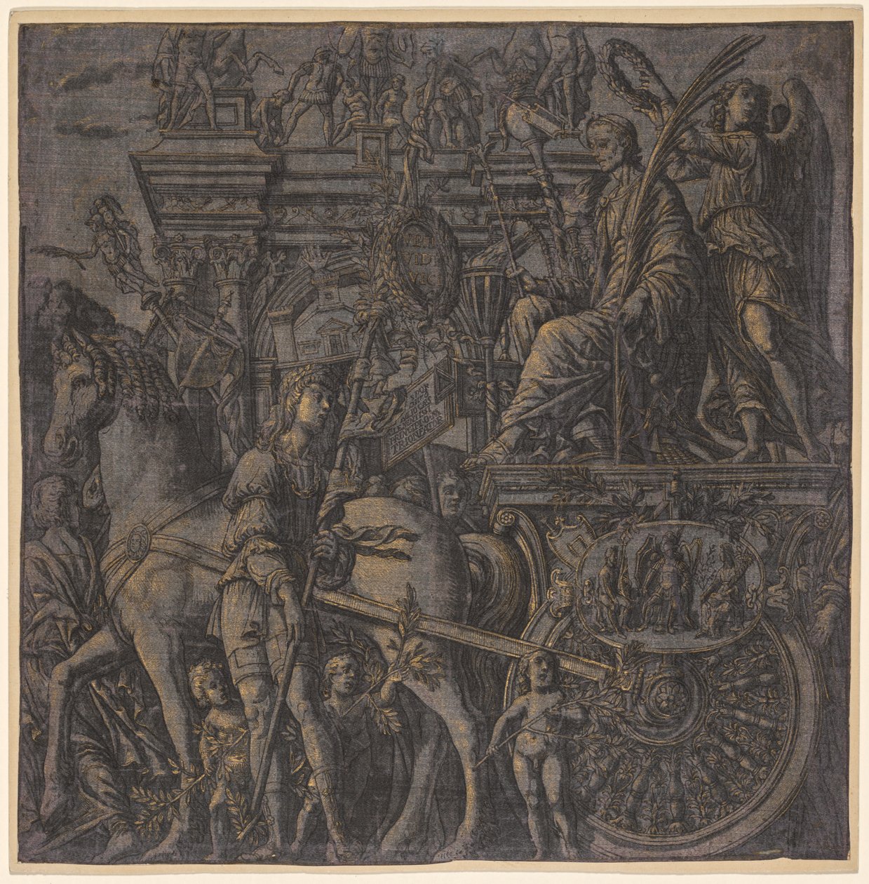 The Triumph of Julius Caesar: Caesar Triumphant, 1593-99 by Andrea Andreani