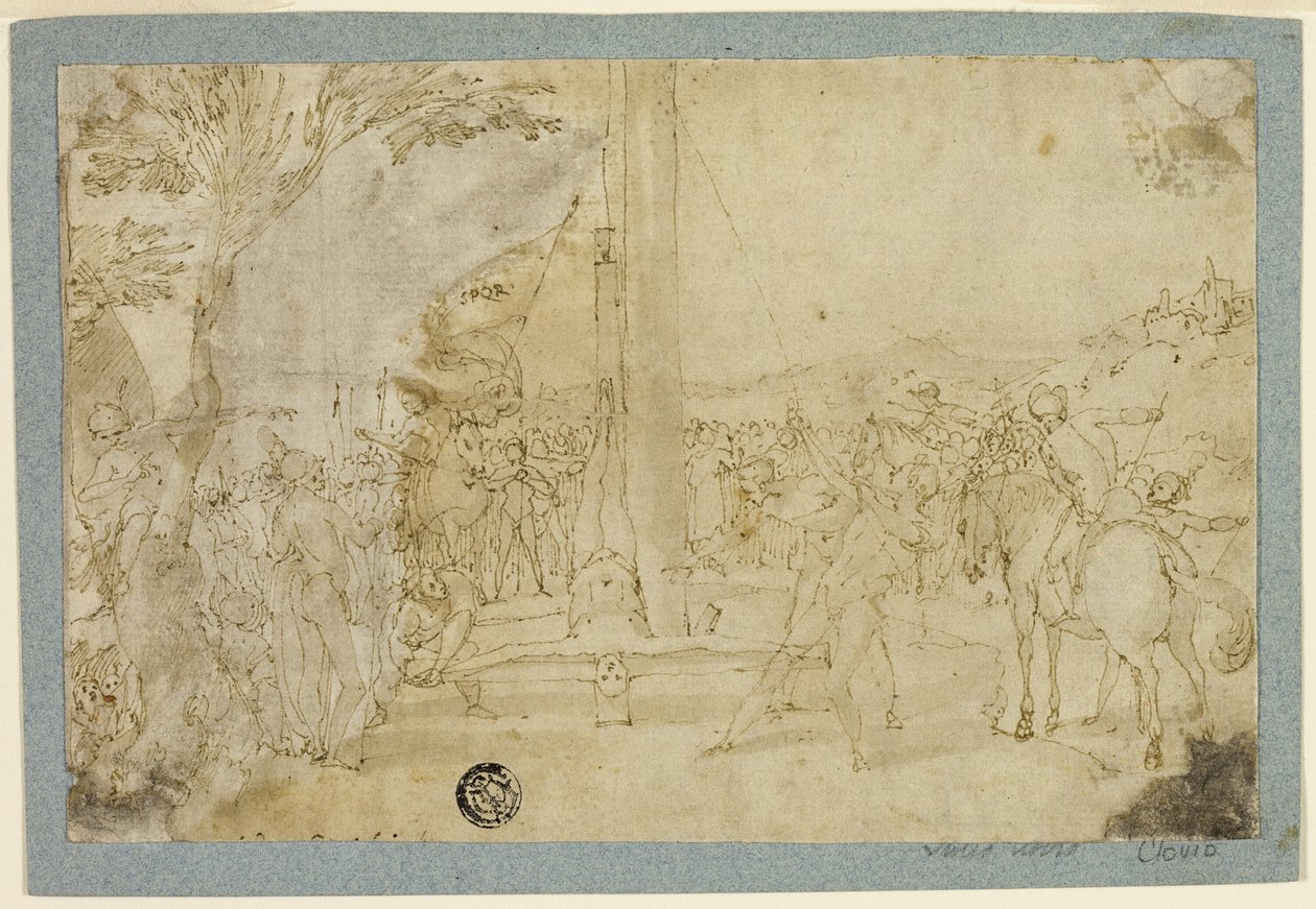 Martyrdom of Saint Peter by Andrea Boscoli