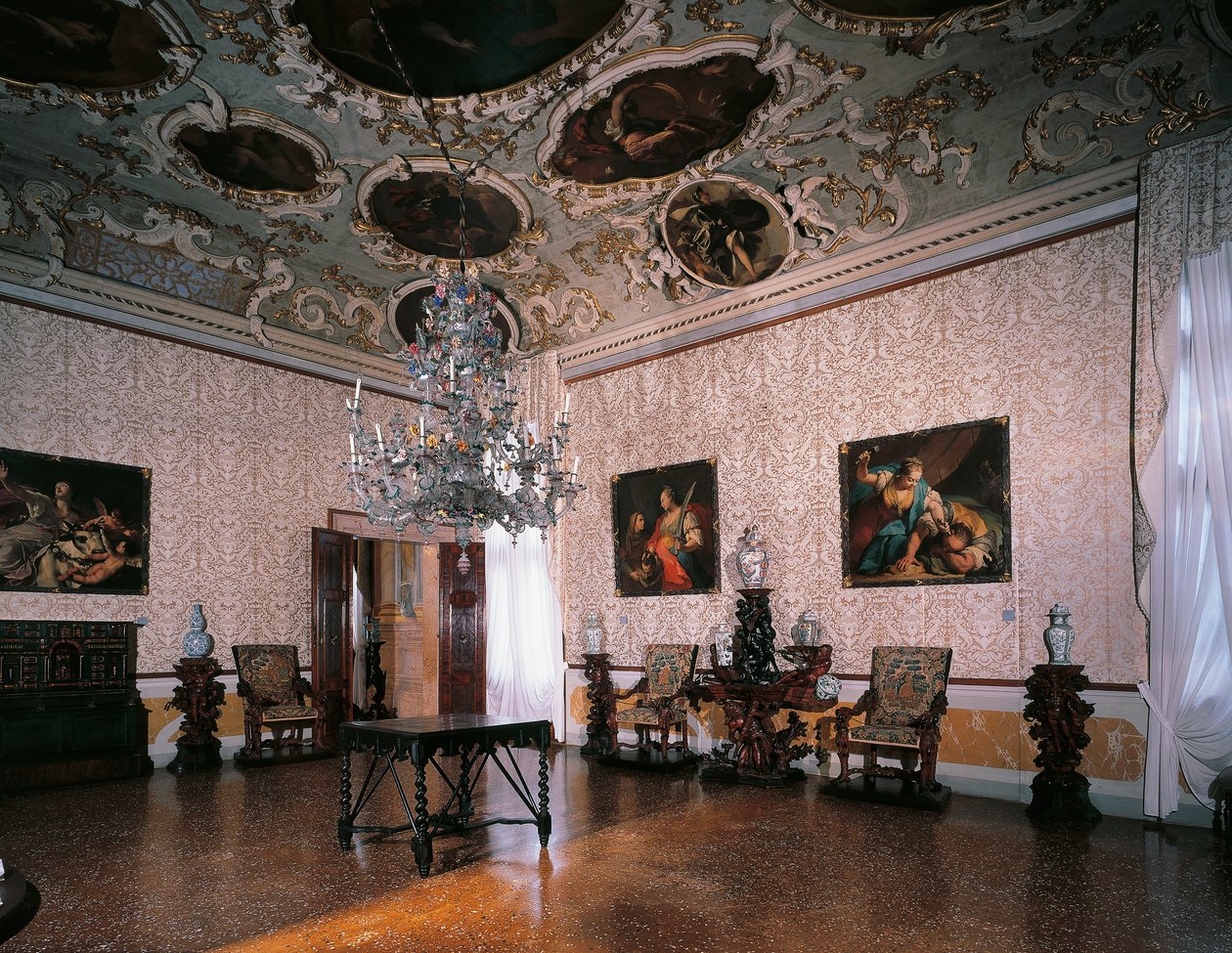 Brustolon Room, with Furniture by Andrea Brustolon, Ca