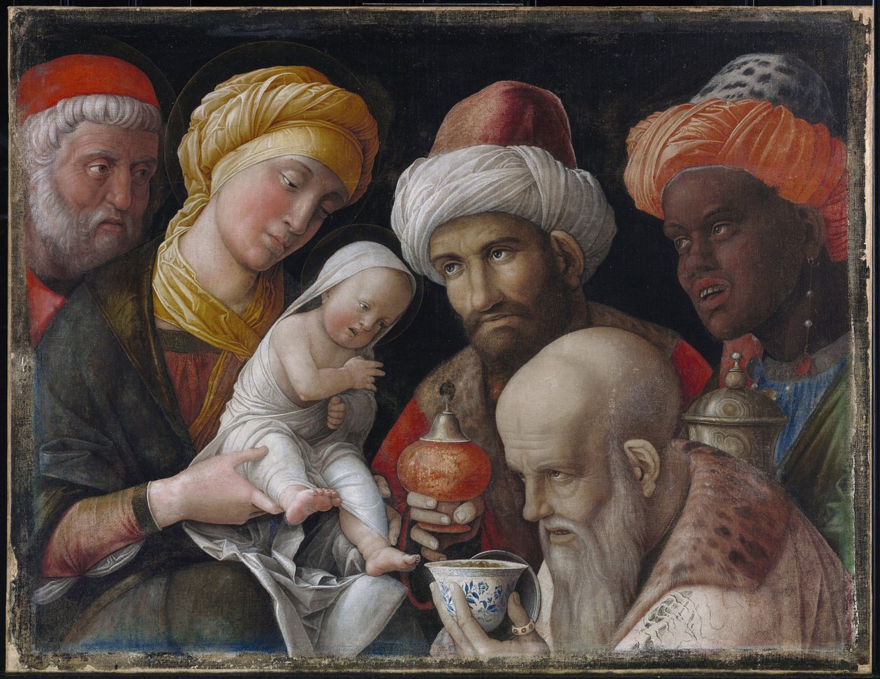 Adoration of the Magi by Andrea Mantegna