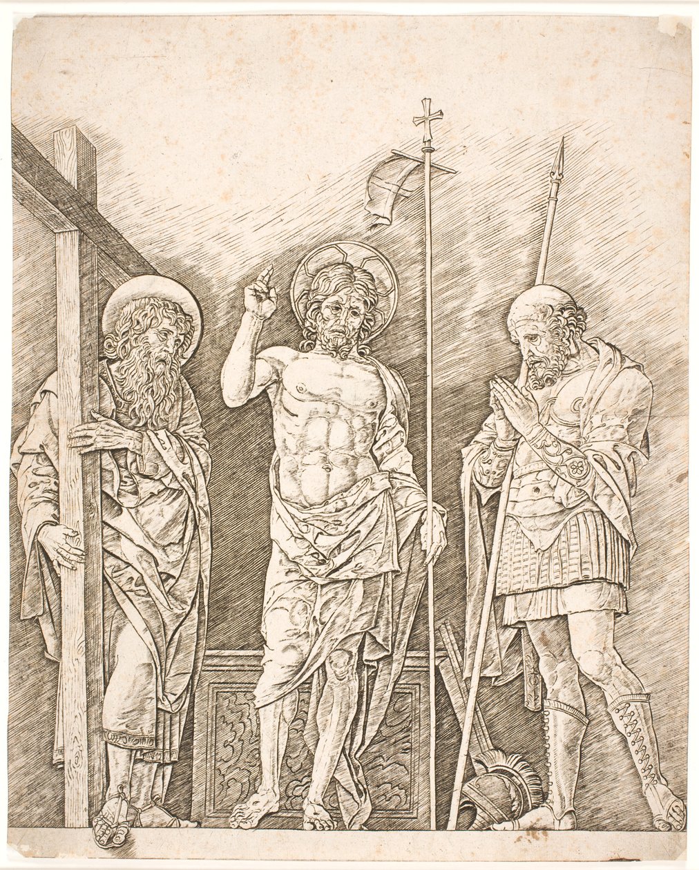 The Risen Christ by Andrea Mantegna