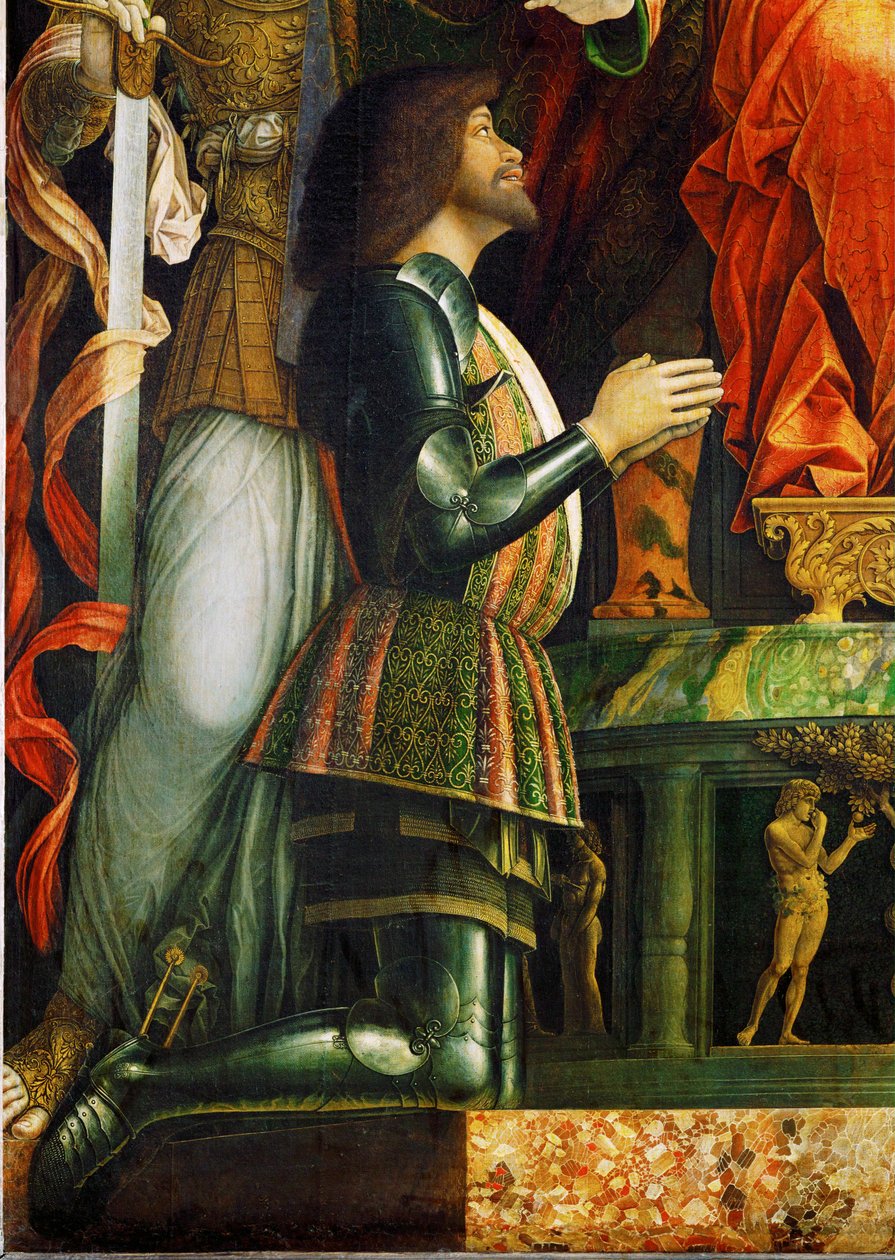 Donor Gianfrancesco Gonzaga by Andrea Mantegna