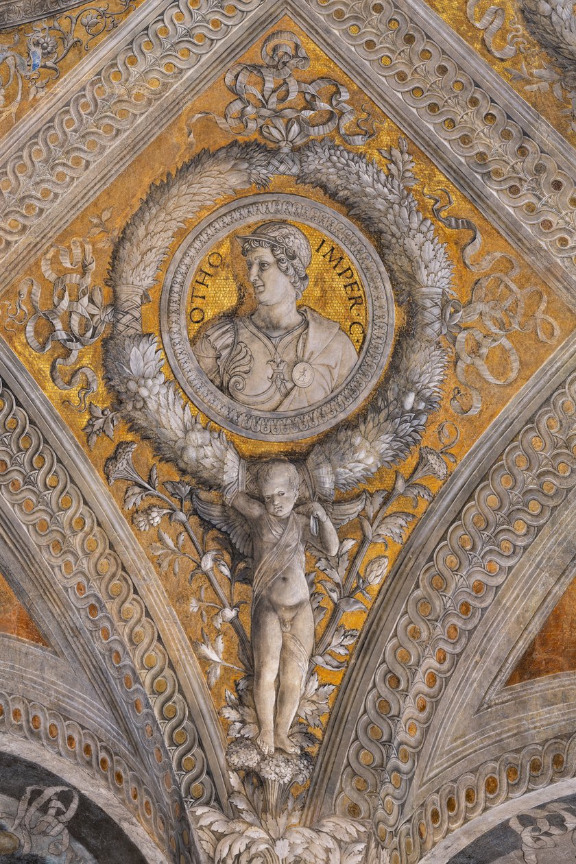 Ducal Palace: Vault of the Bridal Chamber or Camera Picta by Andrea Mantegna