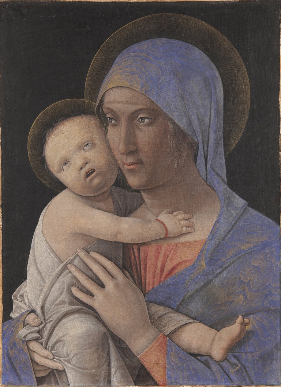 Madonna with Child by Andrea Mantegna