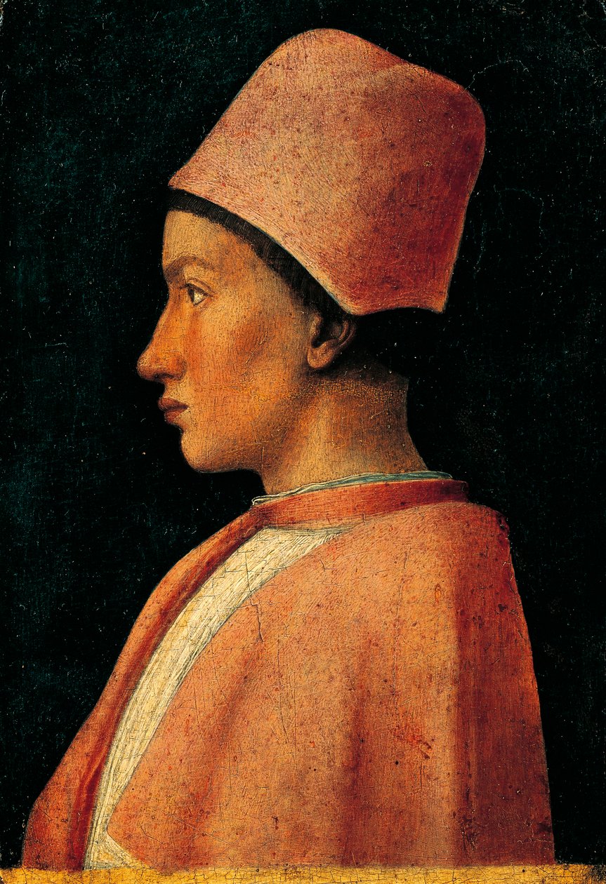 Portrait of Francesco Gonzaga by Andrea Mantegna