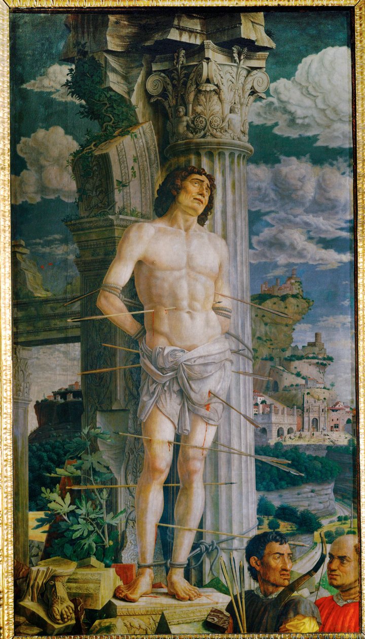 Saint Sebastian, Painted for the Gonzaga Family of Mantua by Andrea Mantegna