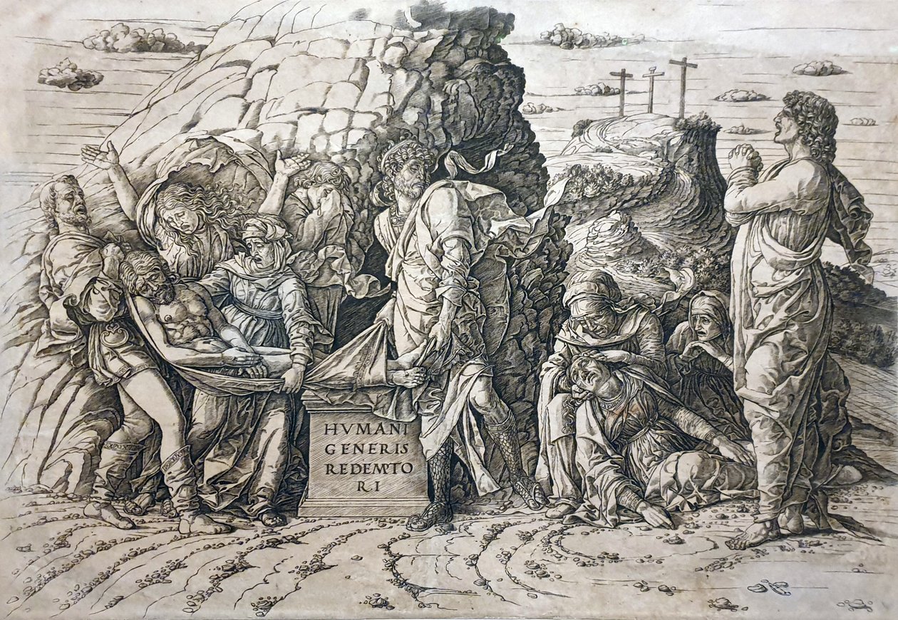 The Entombment by Andrea Mantegna