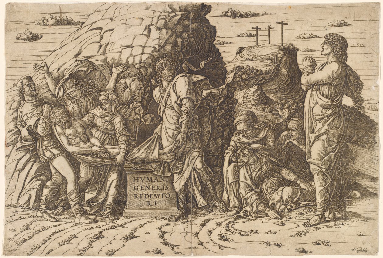 The Entombment by Andrea Mantegna