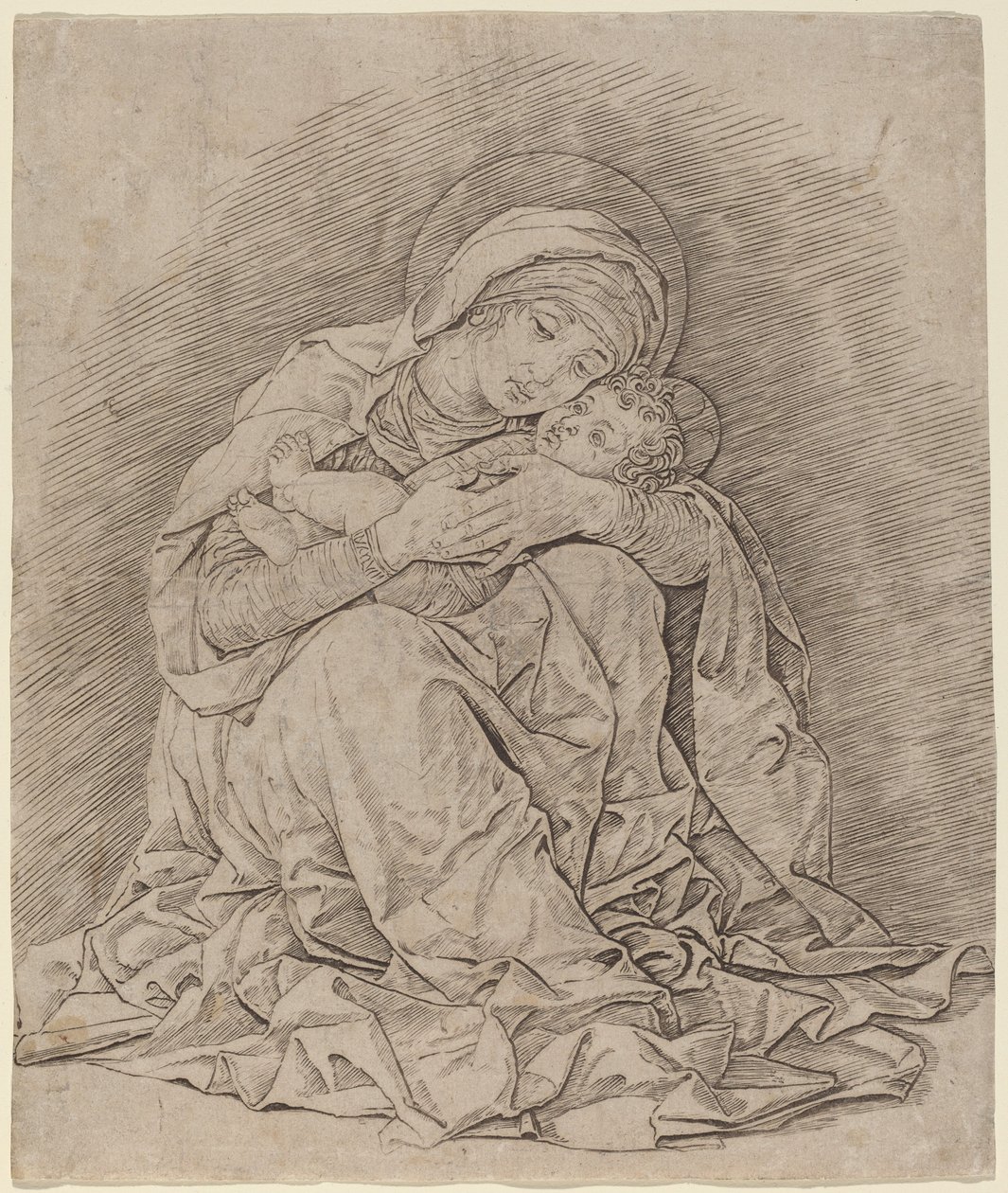 The Virgin and Child by Andrea Mantegna
