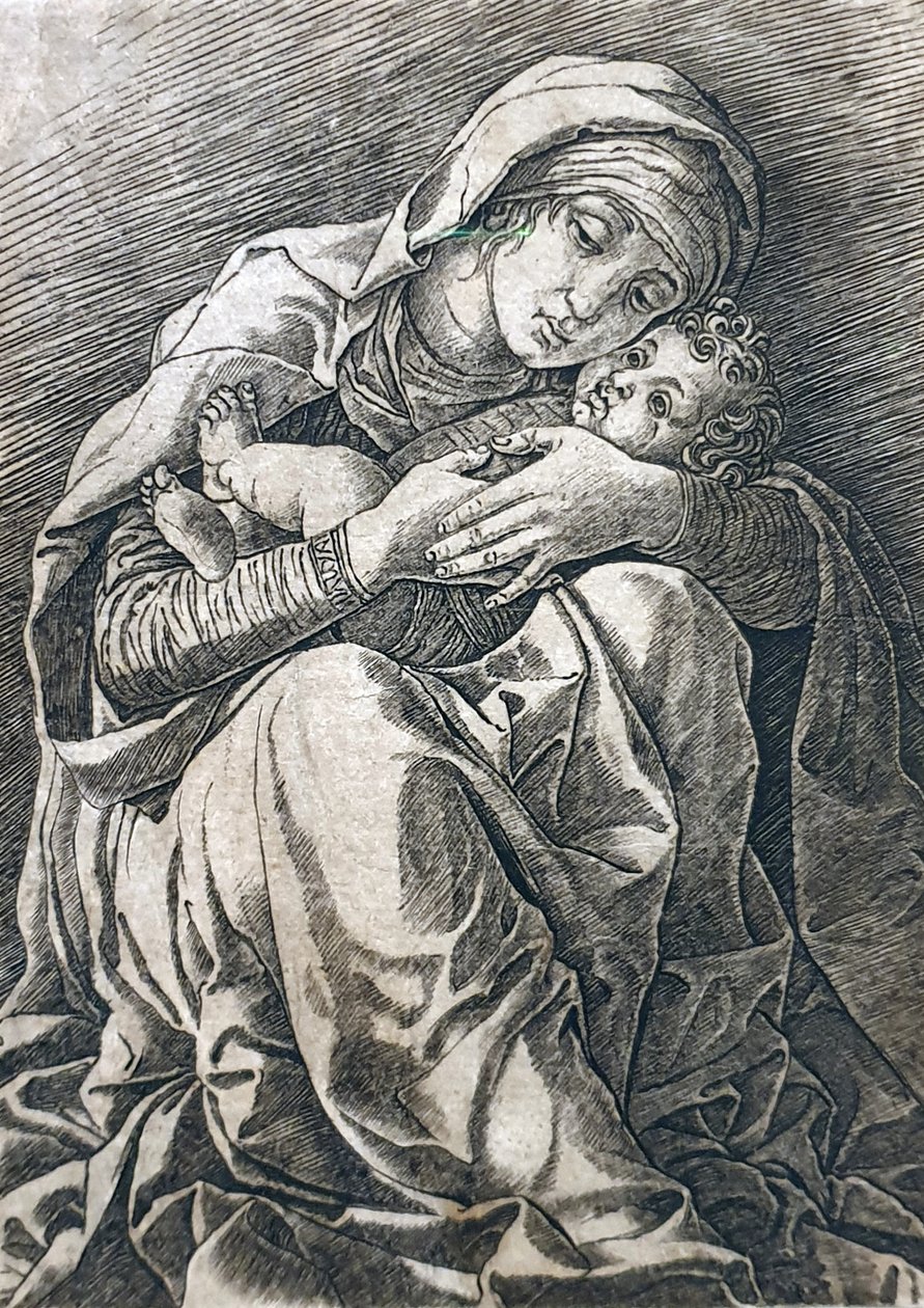 The Virgin and Child by Andrea Mantegna