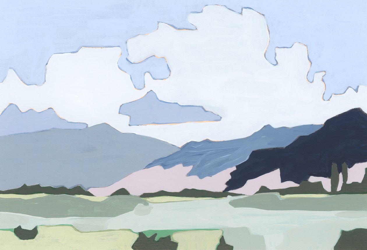 Dreamy sky, 2023 by Andrea Mejia